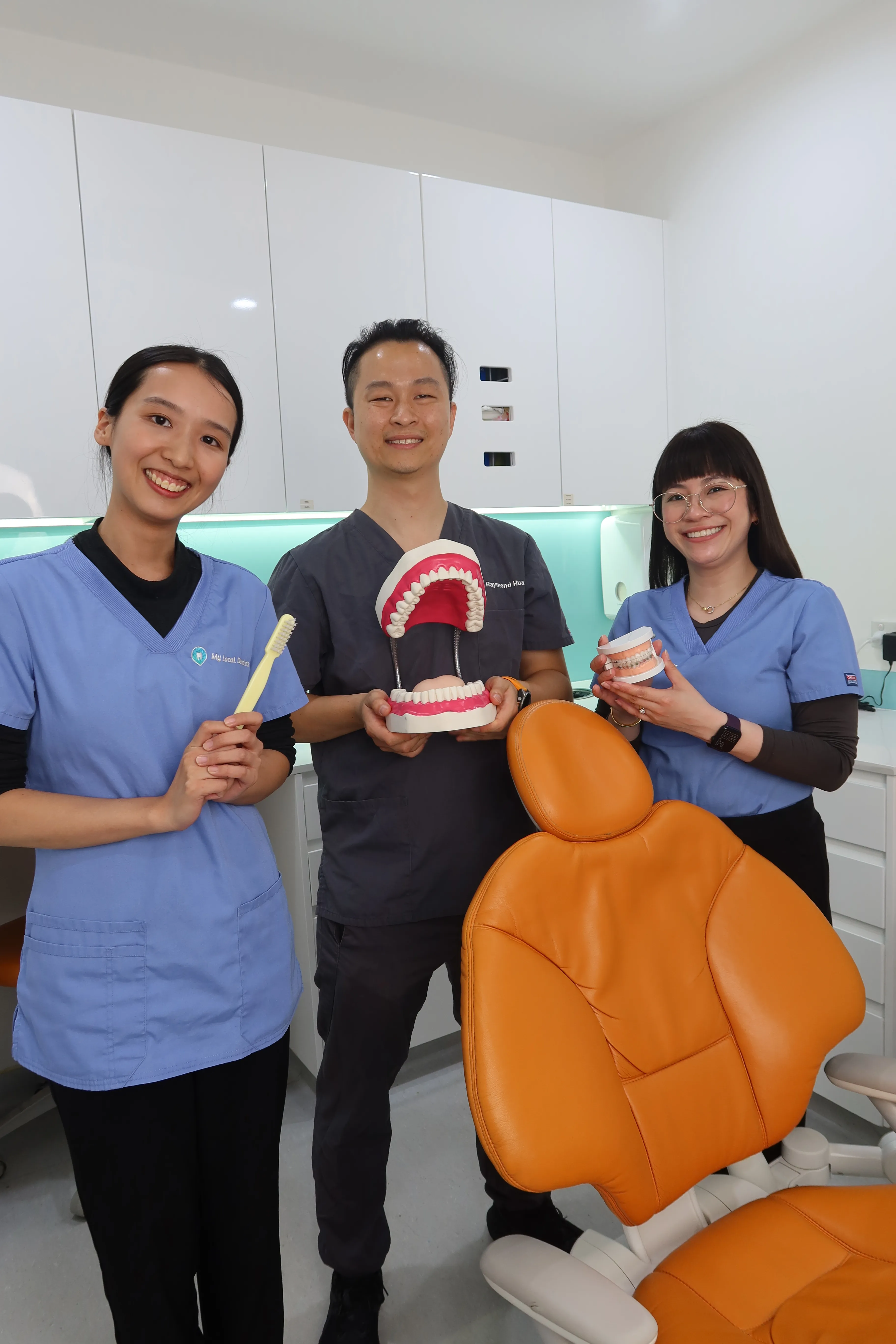 Check-Up & Clean Before and After Example